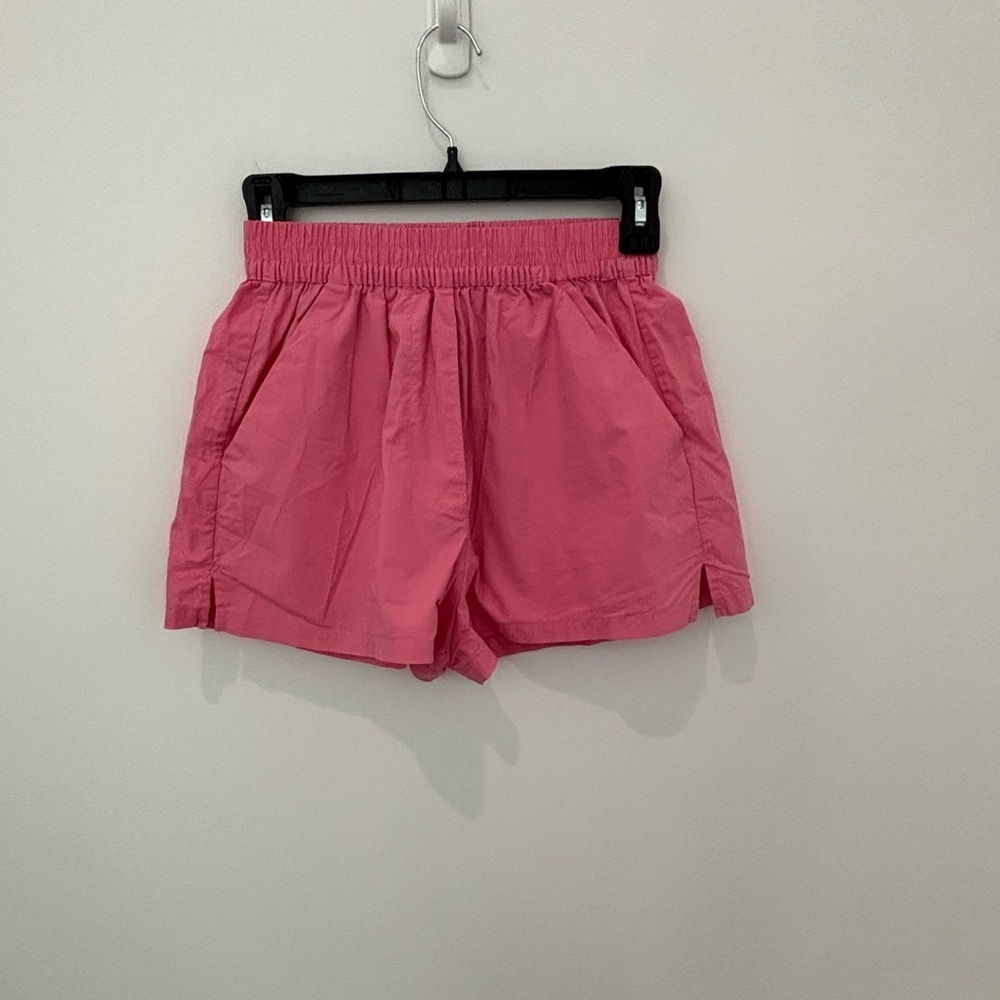 Secular High Waist Pink Women's Shorts Small